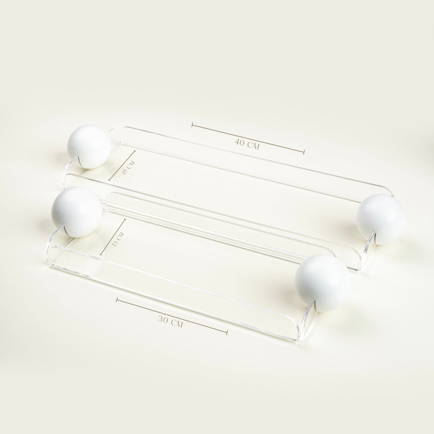 WHITE ACRYLIC TRAY