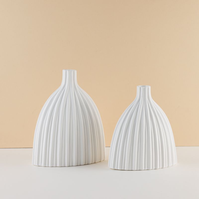 Pearly White Vase